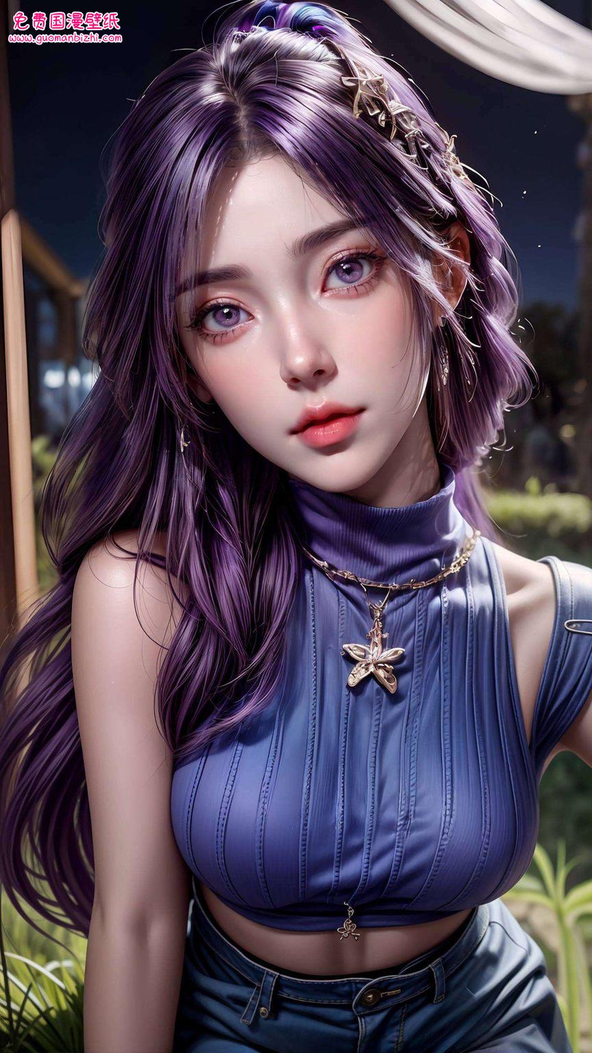 AI生成壁纸，精细角色描绘，幼年云曦安卓动画壁纸集