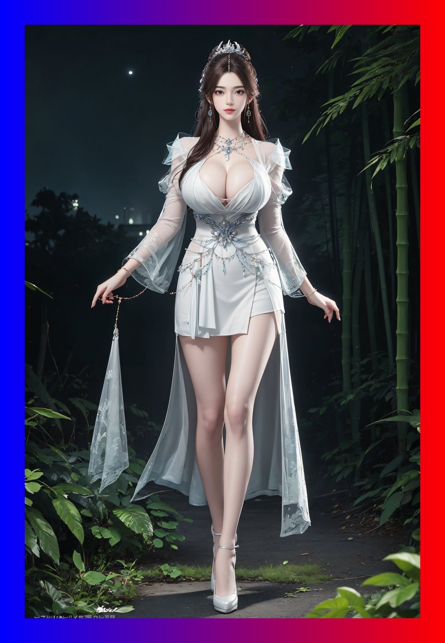 精美的建模脸完美世界叶倾仙优质4k图包打包