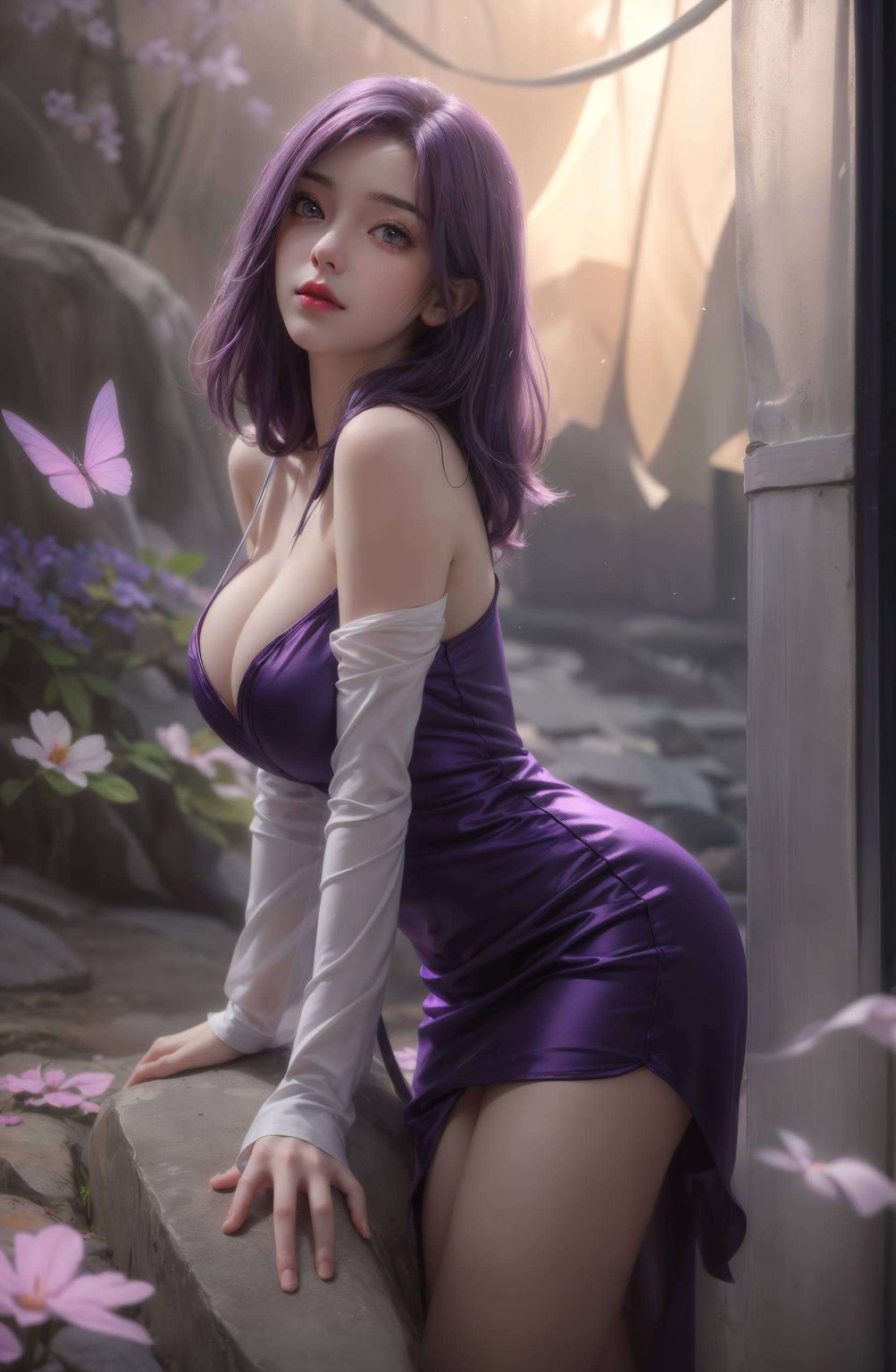 云曦插画集：AI绘画动漫壁纸，苹果设备专属美学盛宴