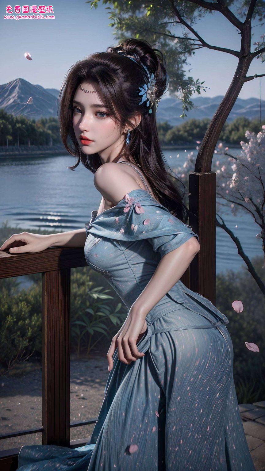 AICG完美像素，国漫云韵女角色动态壁纸，古风漫画之美尽收眼底。