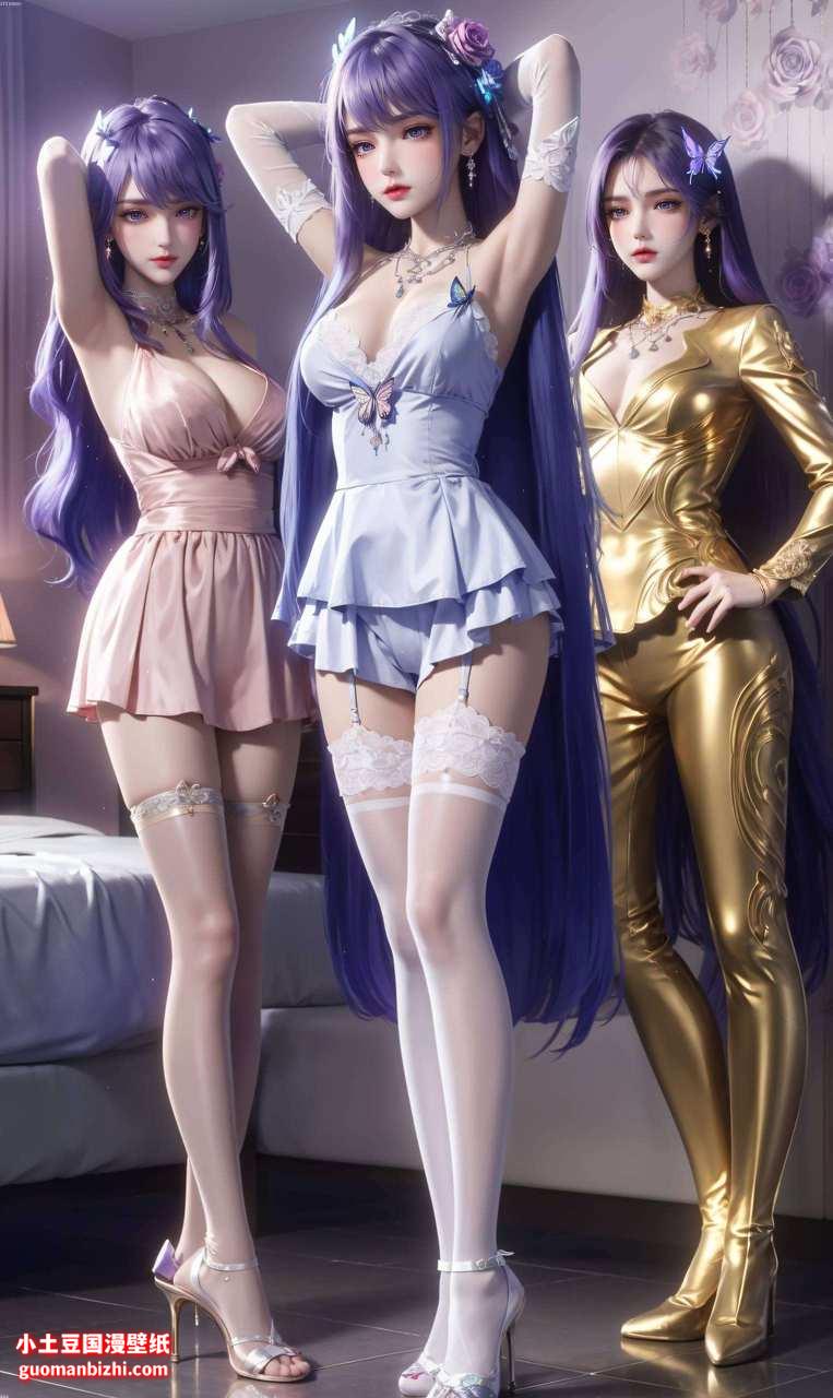 圣采儿和小舞动态壁纸：护眼壁纸免费分享平板1920×1080