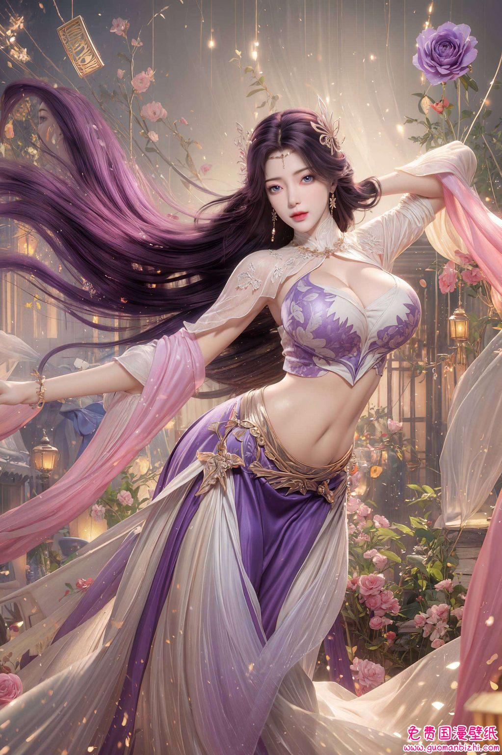 完美世界第二季AI创作壁纸，云曦风华，简洁护眼iPad专用壁纸集