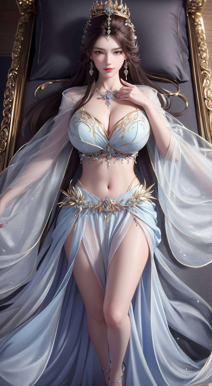 叶倾仙动漫壁纸集：AI范例AIGC免费壁纸下载，安卓背景图片精选