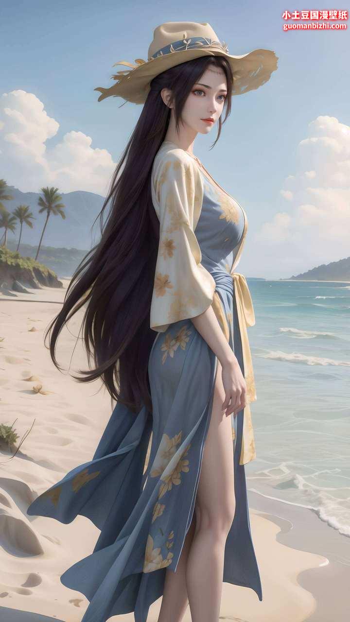 云韵壁纸黑袍图文：养眼动漫壁纸，iPhone粉色精选。