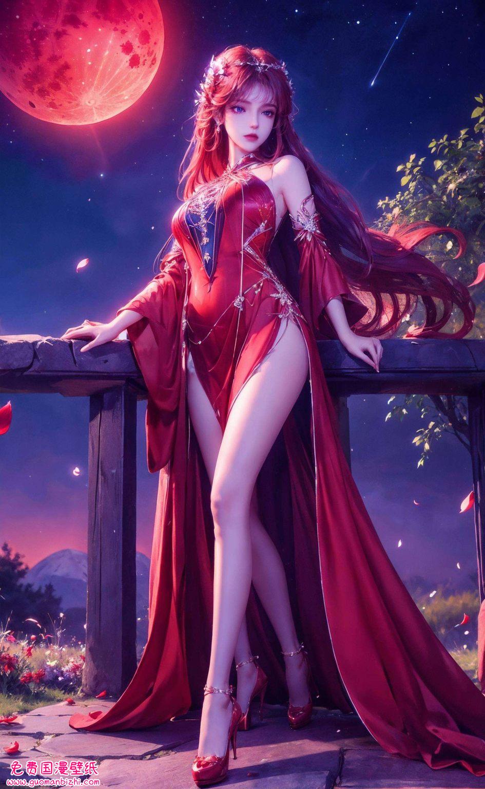 动态壁纸素材：圣采儿AI参考，壁纸精细角色，手机动画壁纸精选