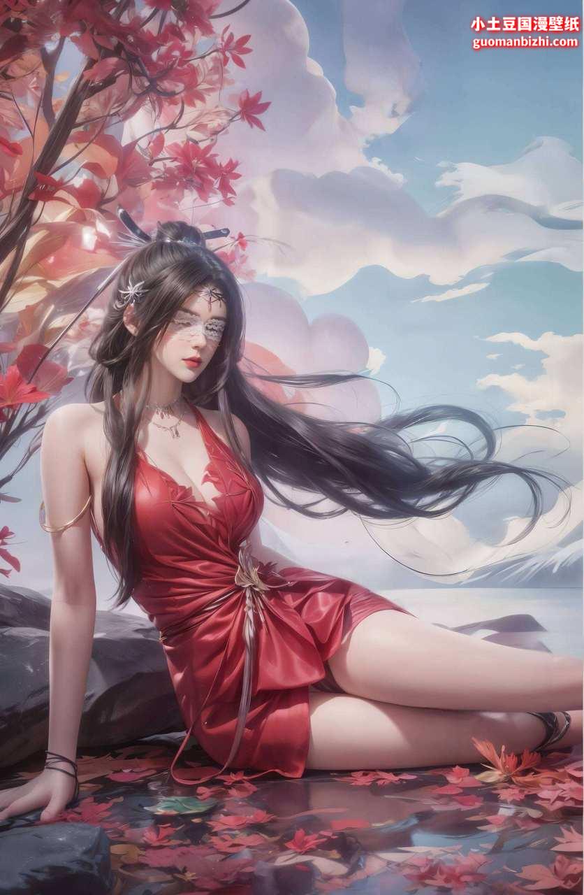 仙逆兰若高清4k美女壁纸护眼苹果桌面装饰图