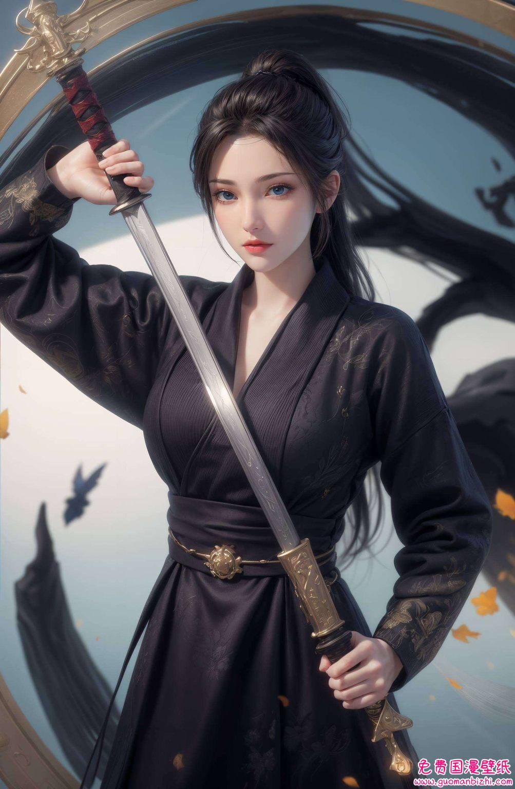 云韵之美，精美精细角色呈现，平板宽屏壁纸请收下吧。