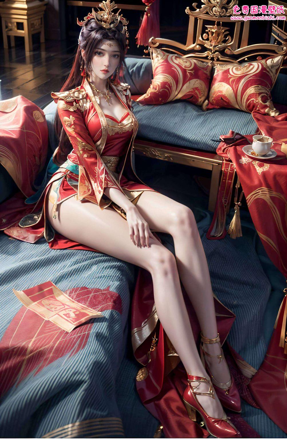 AI壁纸AIGC精细角色平板墙纸：云韵动态壁纸轻松搞定