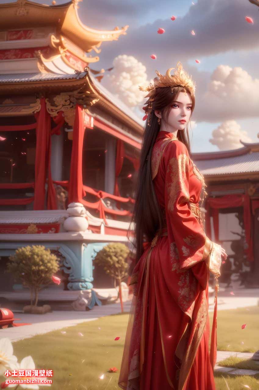 ai绘画模板:李慕婉4K超清电脑桌面壁纸