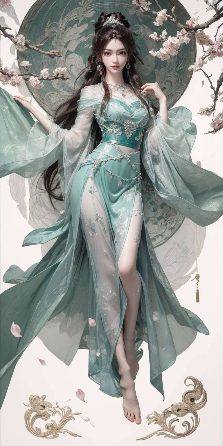 叶倾仙高清壁纸集：AI动漫壁纸，平板桌面装饰艺术推荐