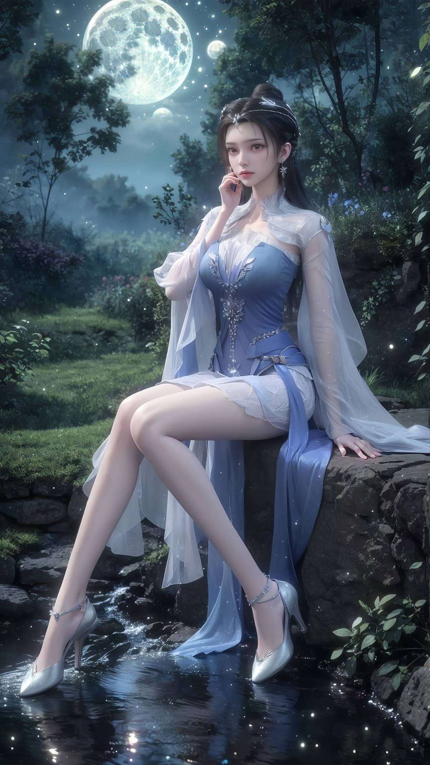 李慕婉ai图片模型:精细角色描绘,iPad艺术壁纸集 李慕婉ai图片模型:精细角色描绘,iPad艺术壁纸集