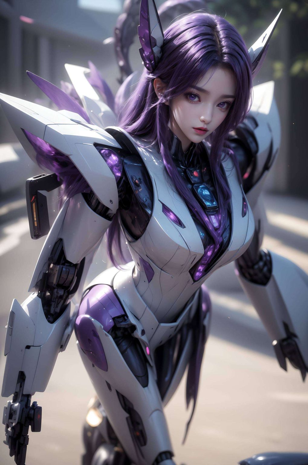 完美世界云曦AI壁纸：精细角色演绎，iPhone粉色浪漫