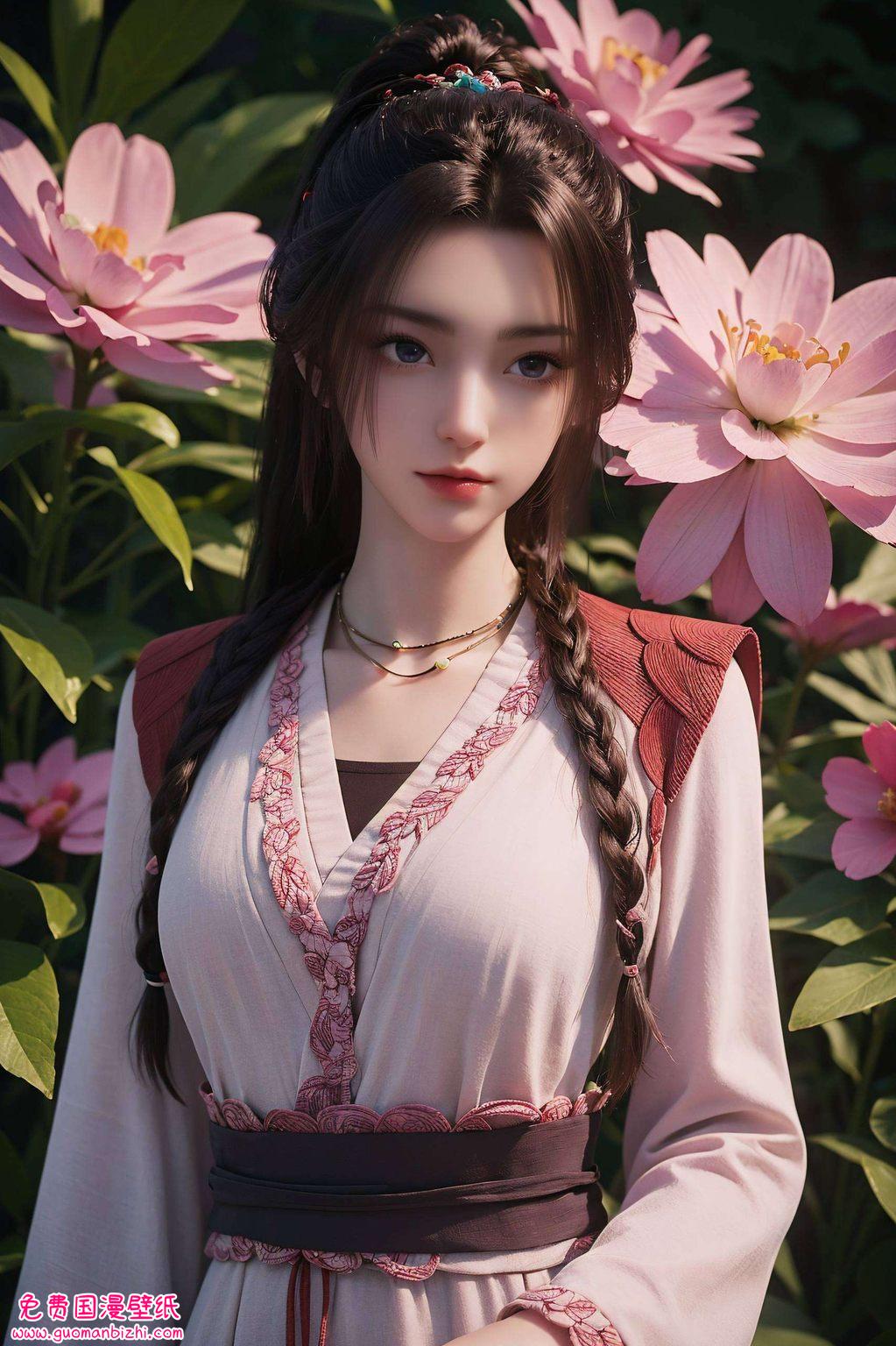 AI绘画壁纸集：周小环超清动态免费壁纸包手机墙纸精选