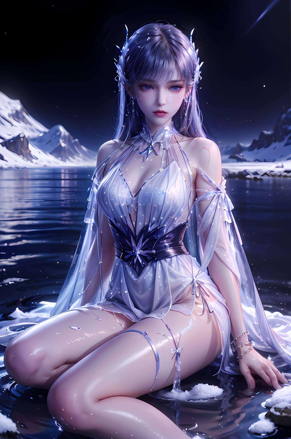 动态壁纸圣采儿——AI图例完美像素电脑背景图片精选集