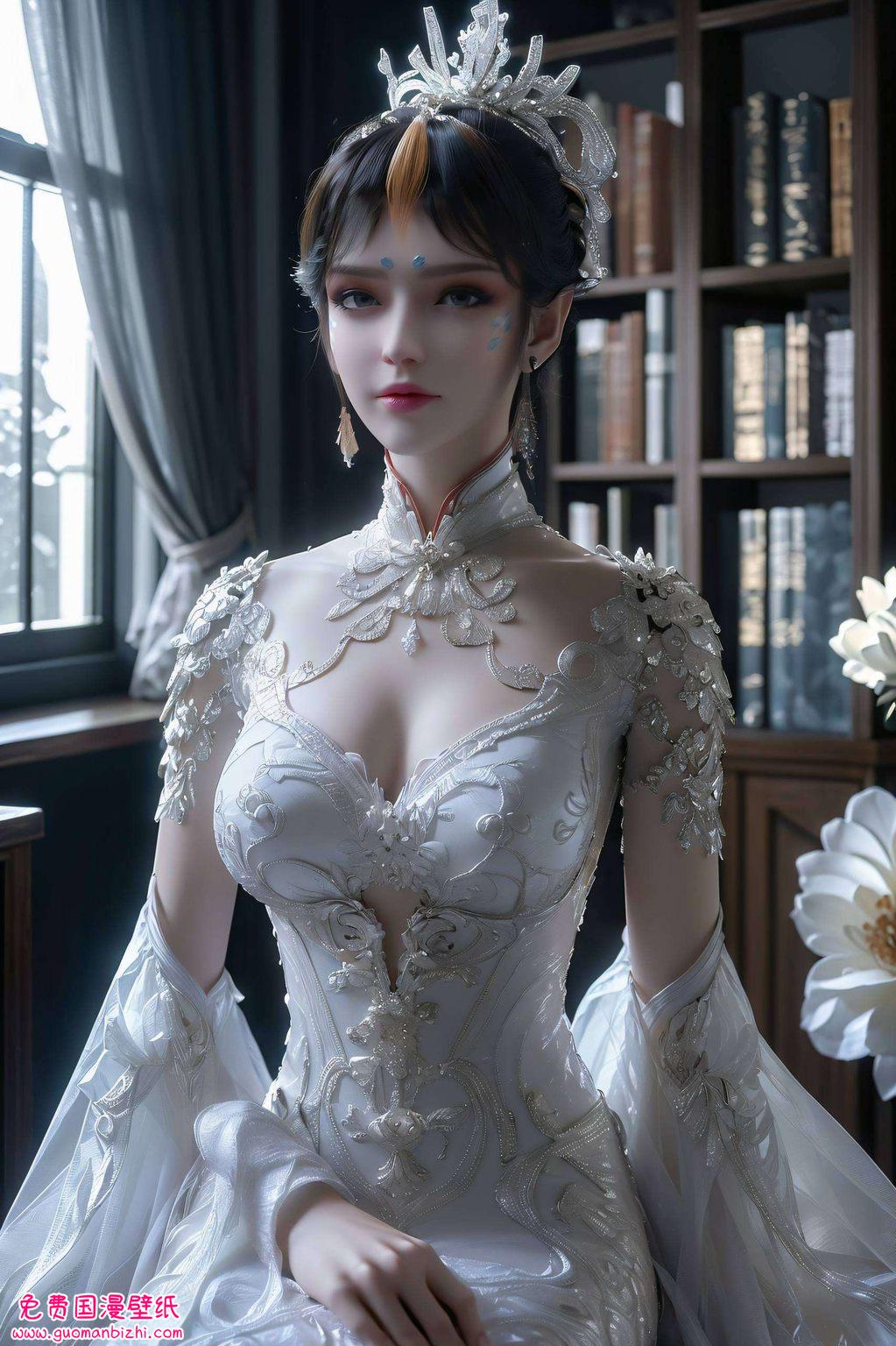 探索凤清儿：AI壁纸素材集，极简平板风，Ins风格美图壁纸精选