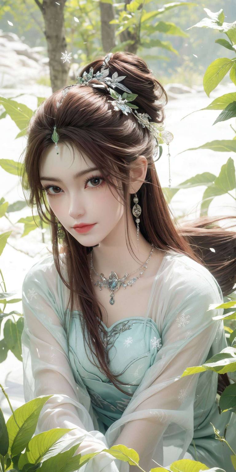 叶倾仙高清壁纸集：AI动漫壁纸，平板桌面装饰艺术推荐