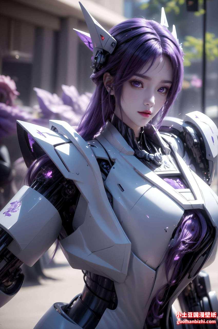 实况壁纸云曦图片高清：紫色二次元壁纸win10壁纸艺术壁纸