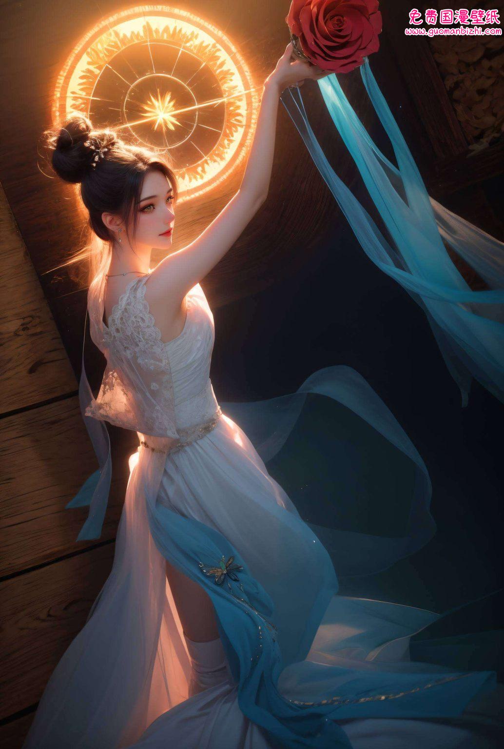 南宫夕儿祈祷高清壁纸集：AI生成免费1920×1080 iPhone壁纸大放送