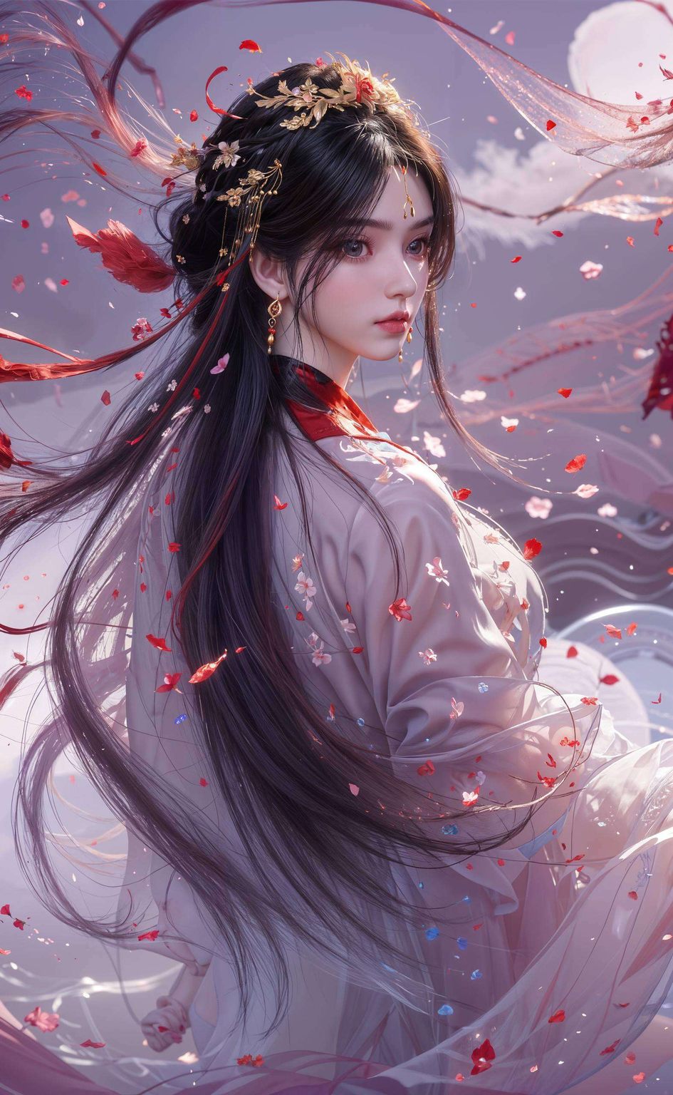 李慕婉高清壁纸集：AI创作动漫盛宴，Win10专属桌面主题