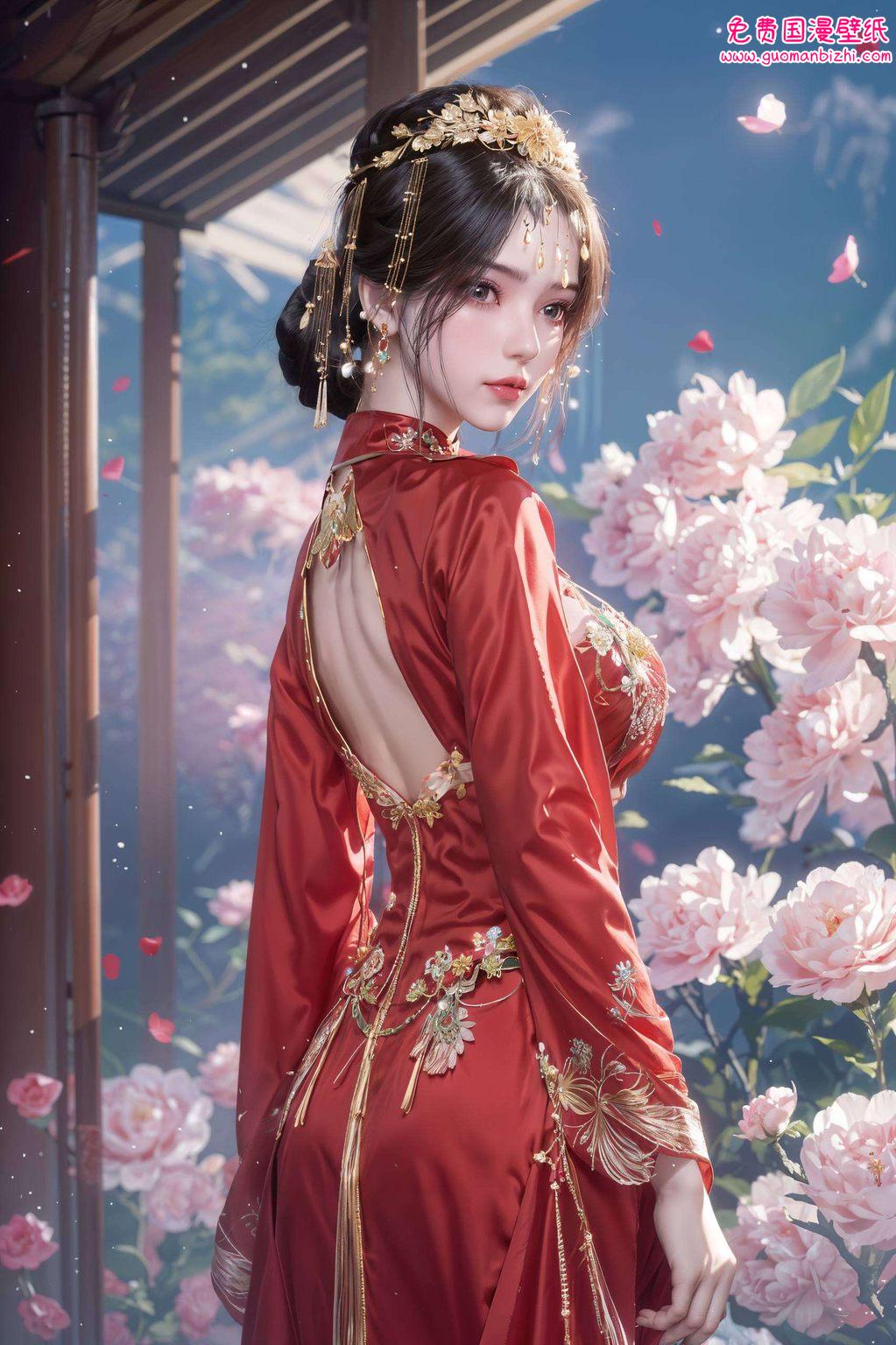 李慕婉穿喜服:AI图片参考,二次元壁纸,iPhone桌面主题呈现 李慕婉穿喜服:AI图片参考,二次元壁纸,iPhone桌面主题呈现