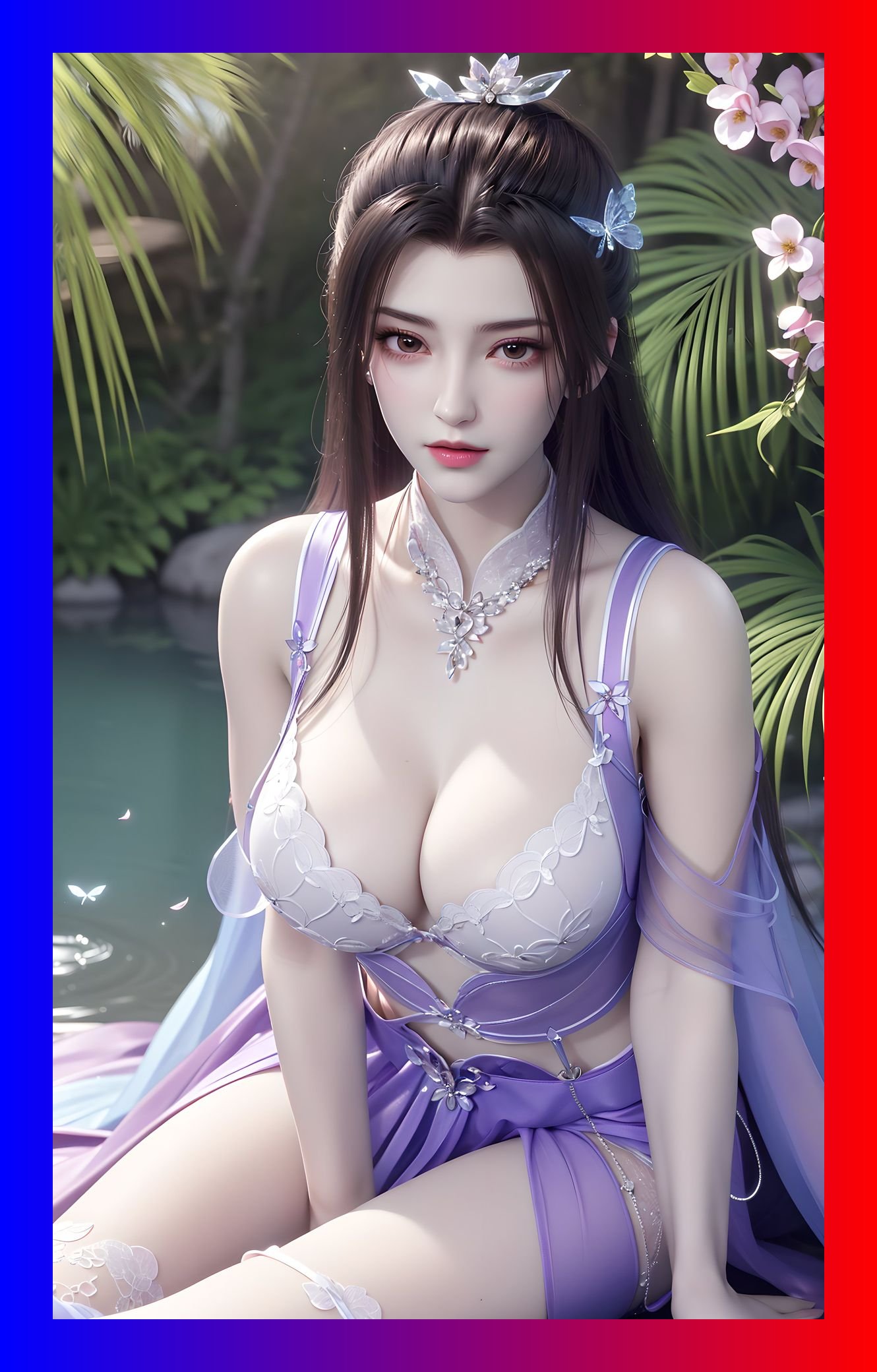 精致ai桌布仙逆柳眉高质量8k合集壁纸