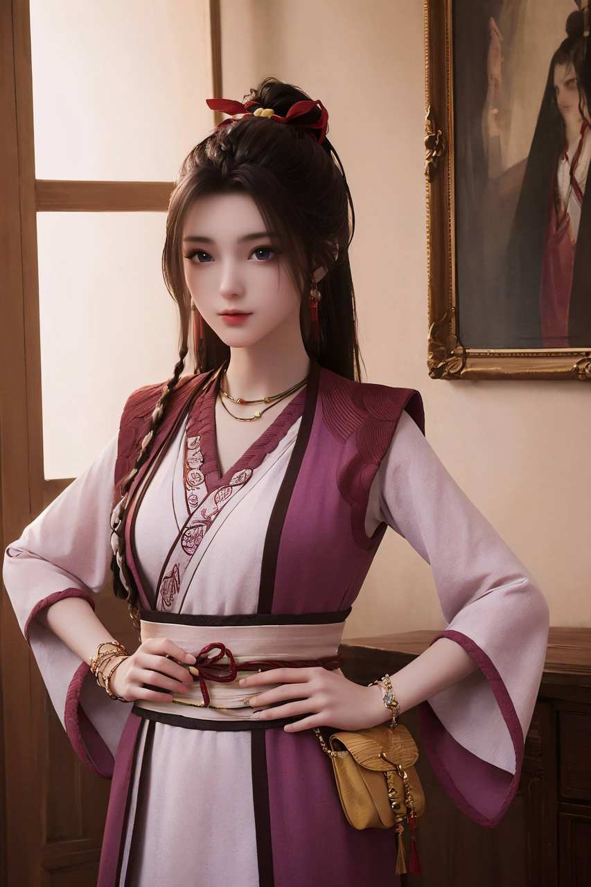 ai绘画壁纸:【国漫女神壁纸】周小环师姐宗花 ai绘画壁纸:【国漫女神壁纸】周小环师姐宗花