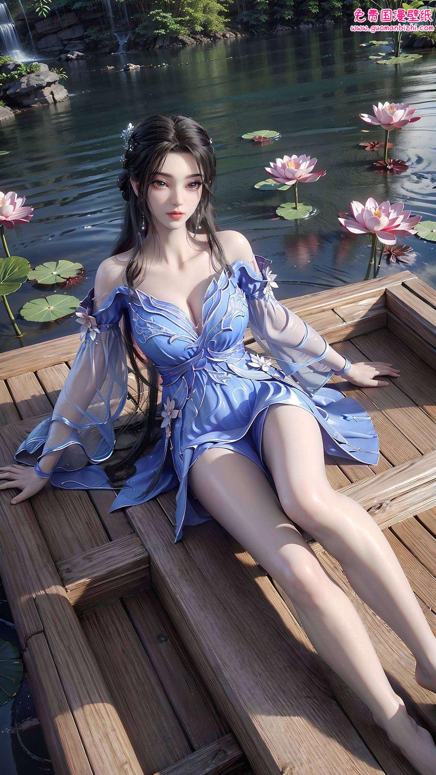 好看壁纸李慕婉——AI动漫人物二次元，iPad潮图壁纸集