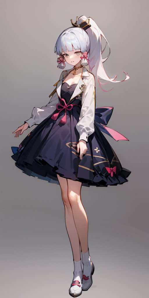 超精致完美像素电脑唯美手机壁纸：原神神里凌华壁纸全屏