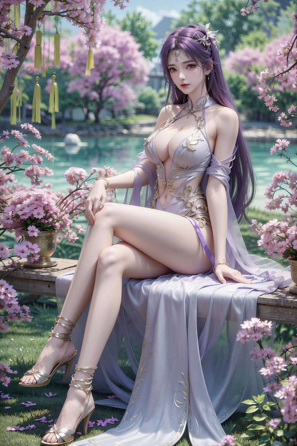 云曦高清壁纸集：AI角色×游戏×电脑宽屏壁纸精选