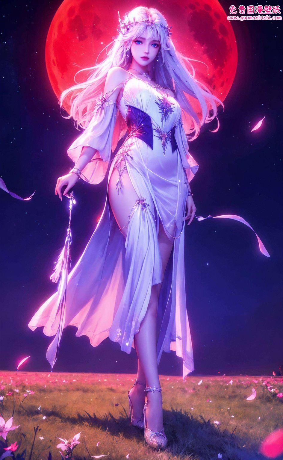 圣采儿动画AI图例护眼壁纸，电脑桌面高清背景精选集