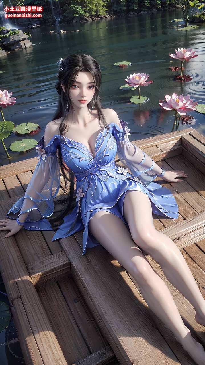 ai高清手机壁纸:李慕婉ai表情与神态素材分享