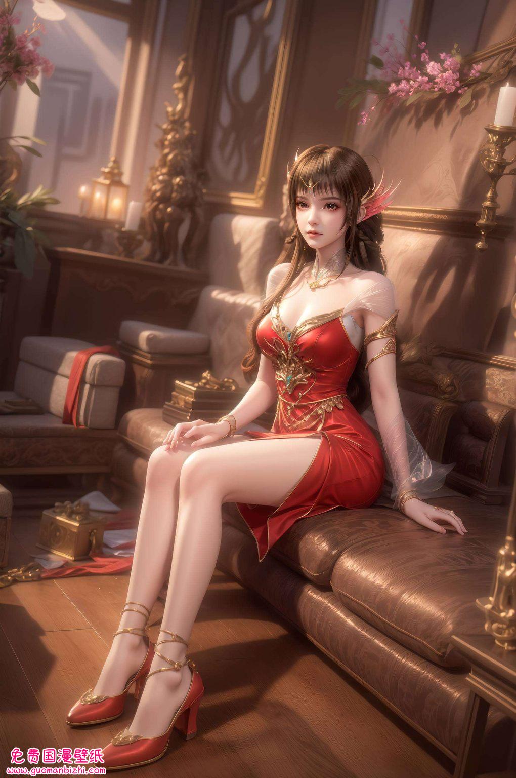 AI壁纸AIGC × 二次元壁纸，平板唯美，手机壁纸云落超清集锦