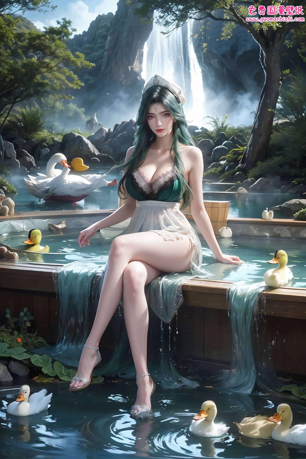 仙逆周紫虹高清横屏壁纸4k：AI绘画参考素材，二次元壁纸手机桌面必备