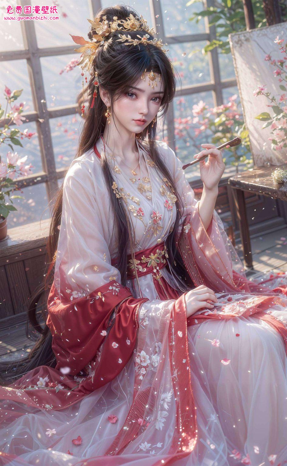 离人赋李慕婉：AI图例壁纸，免费分享唯美电脑与手机壁纸集