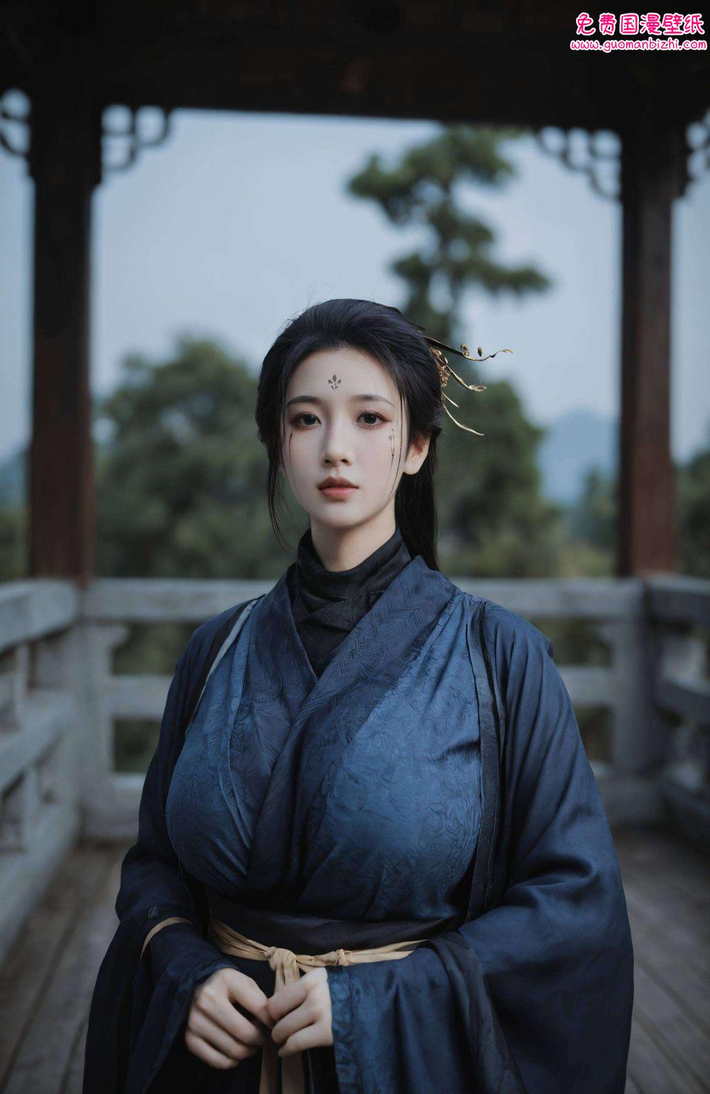 黑神话悟空四妹：AIGC壁纸，护眼Win10动画壁纸，高清呈现