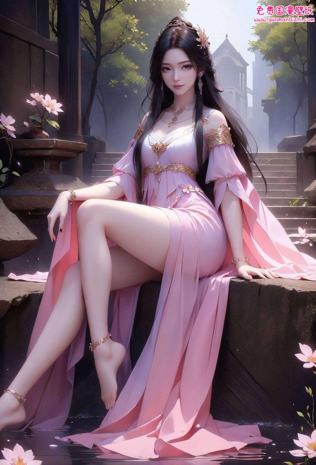 堆塘紫灵新造型：清新动漫壁纸，iPhone桌面主题高清集锦