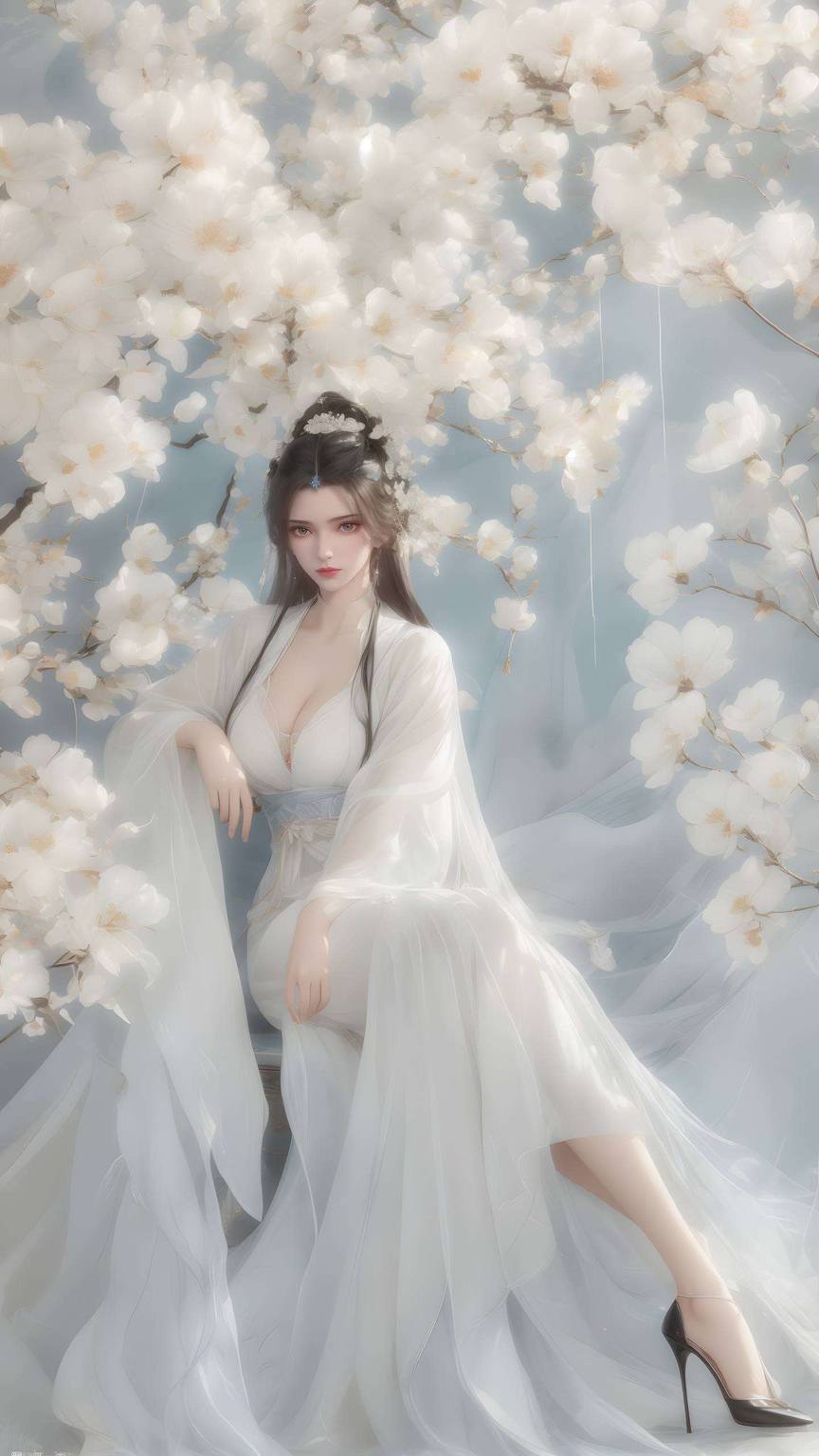 AI动漫人物与王麻子李慕婉壁纸，唯美护眼手机必备