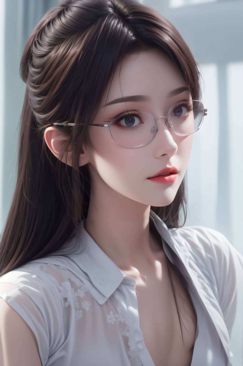 精美免费壁纸分享：云韵背影图片女电脑动画壁纸