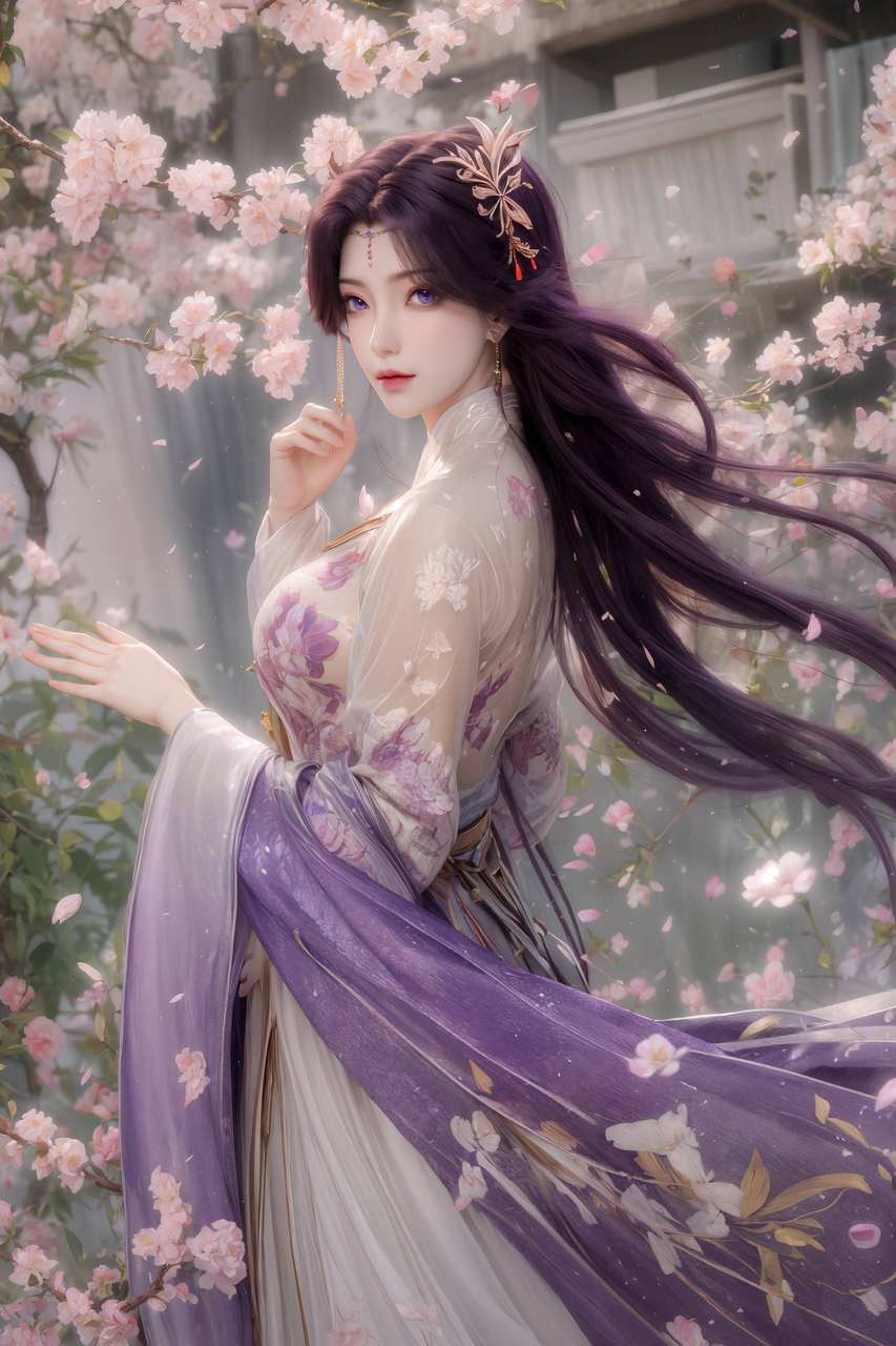 ai二次元壁纸:完美世界云曦，壁纸分享