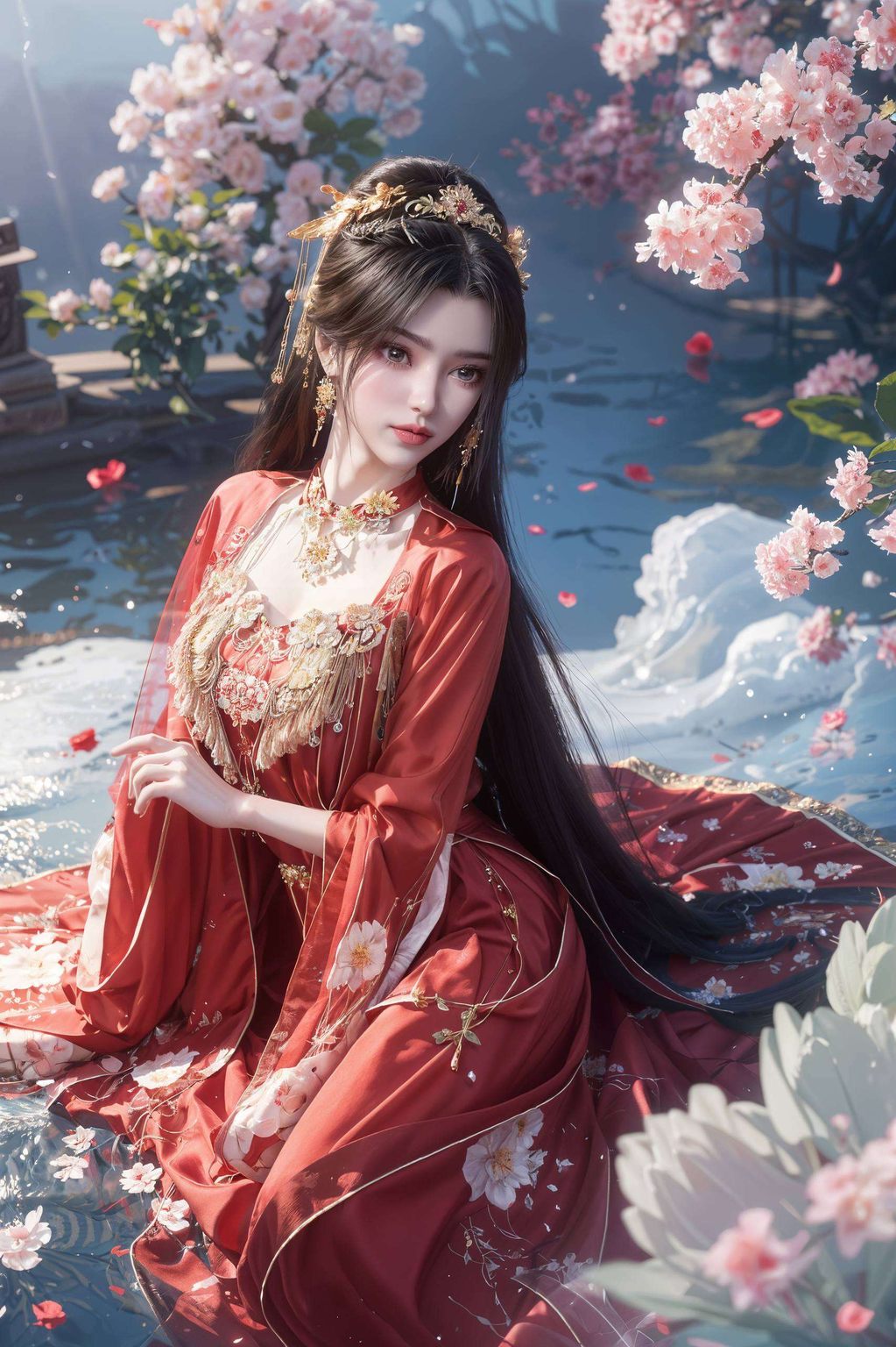 动漫王麻子李慕婉：AI绘画免费壁纸秀，Win10动画壁纸集锦