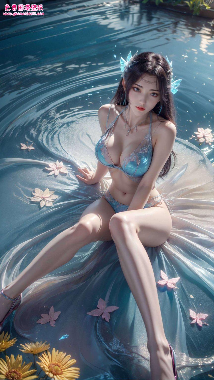 斗破苍穹云韵正面壁纸——AI范例二次元壁纸，Ipad桌面背景新选择