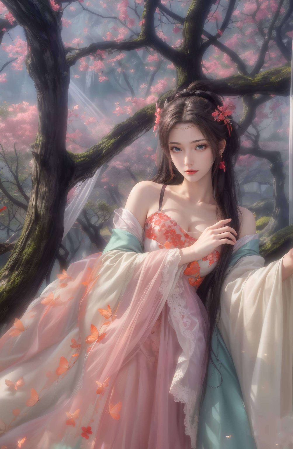 萧炎云韵山洞奇遇——AI范例，免费壁纸包，iPhone桌面壁纸精选