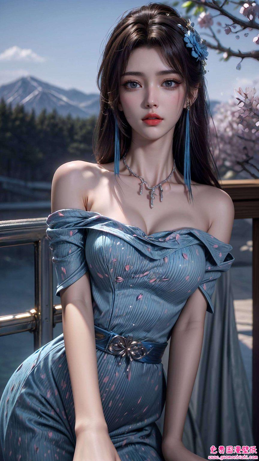 AI壁纸AIGC免费壁纸分享——平板桌面壁纸·斗破苍穹壁纸云韵漫画版精选集