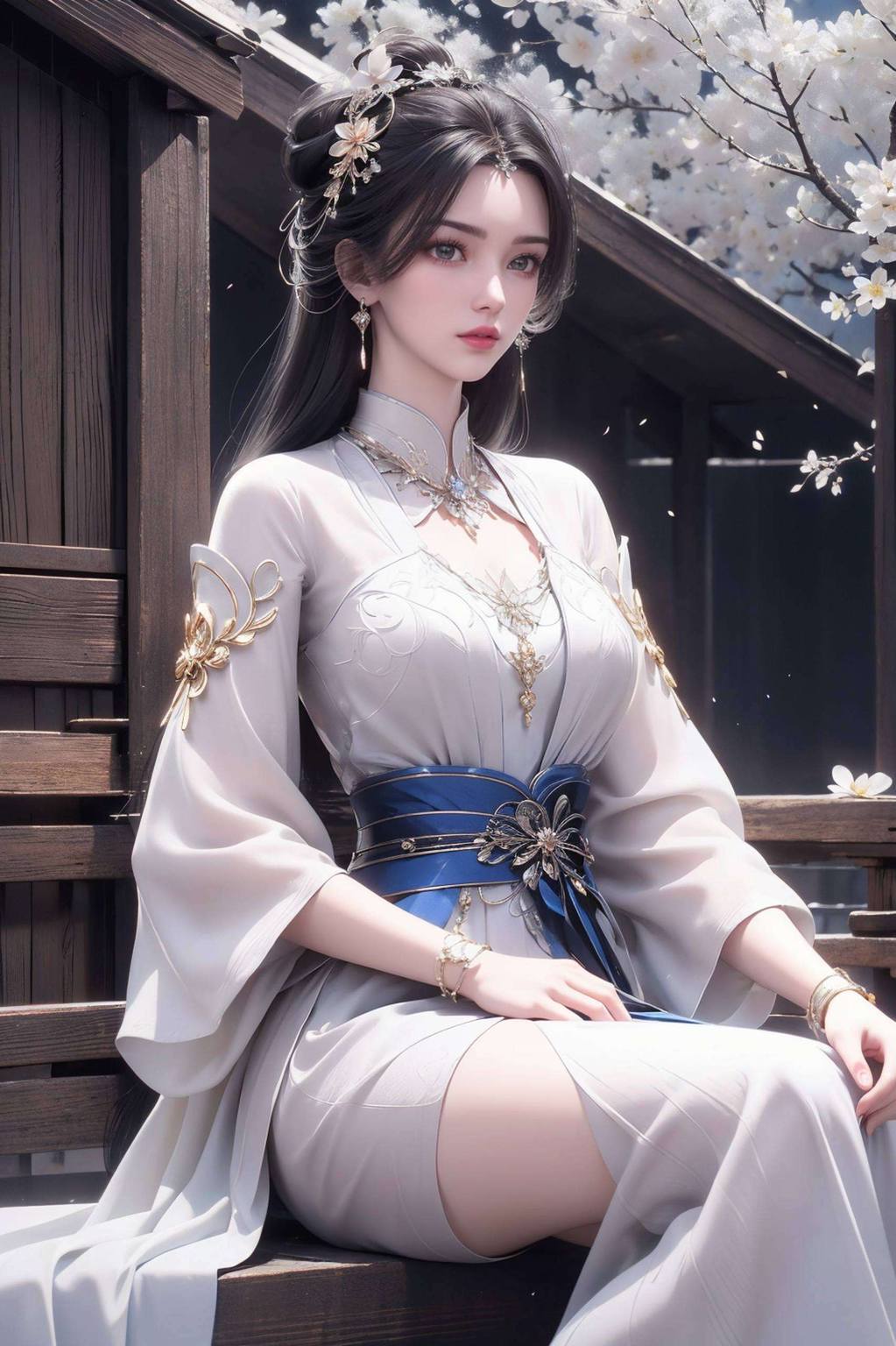 AI动漫人物与王麻子李慕婉壁纸，唯美护眼手机必备