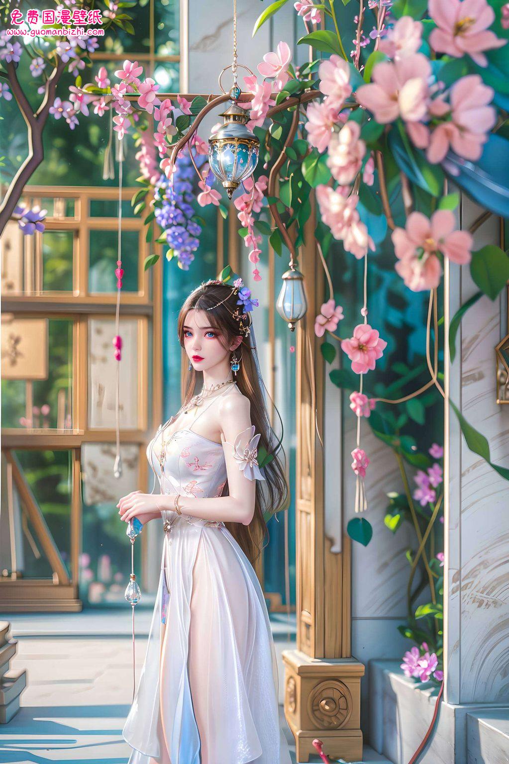 AI绘画游戏壁纸集：王麻子李慕婉专属安卓iPad墙纸精选