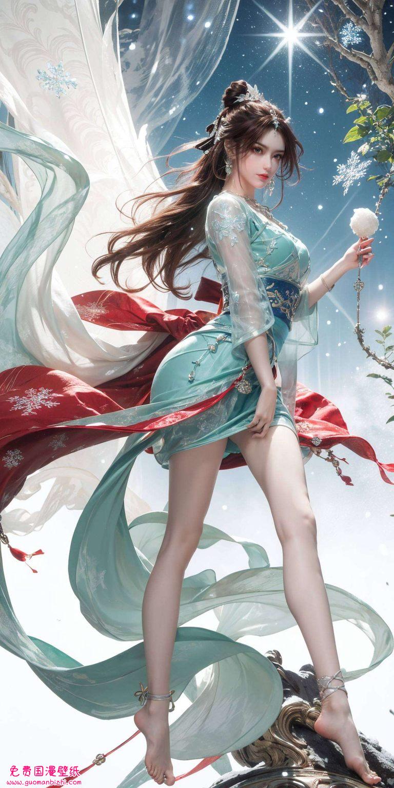 叶倾仙高清壁纸集：AI图片素材，免费壁纸，手机动画新篇