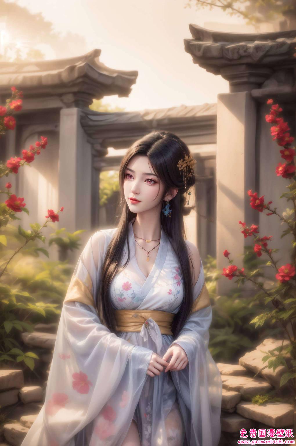 元尊夭夭祈愿：AI素材·动漫壁纸·iPhone动画壁纸集锦