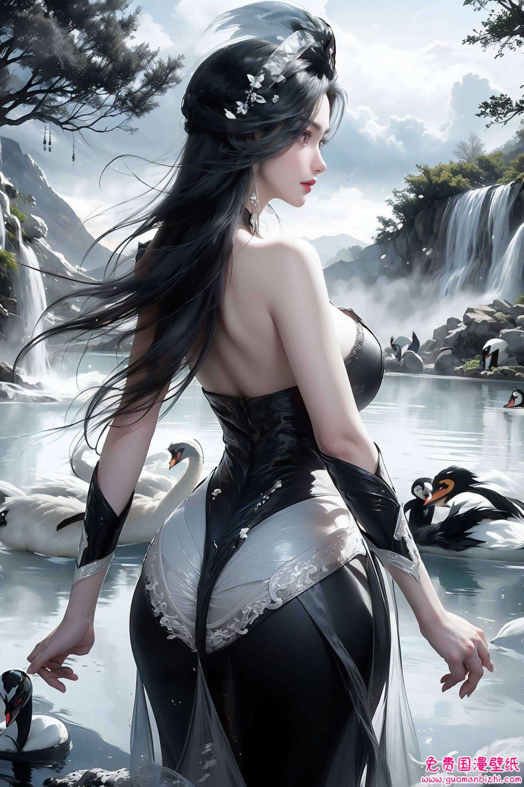 仙逆周紫虹最新一集：AI创作精细角色，iPhone唯美手机壁纸精选