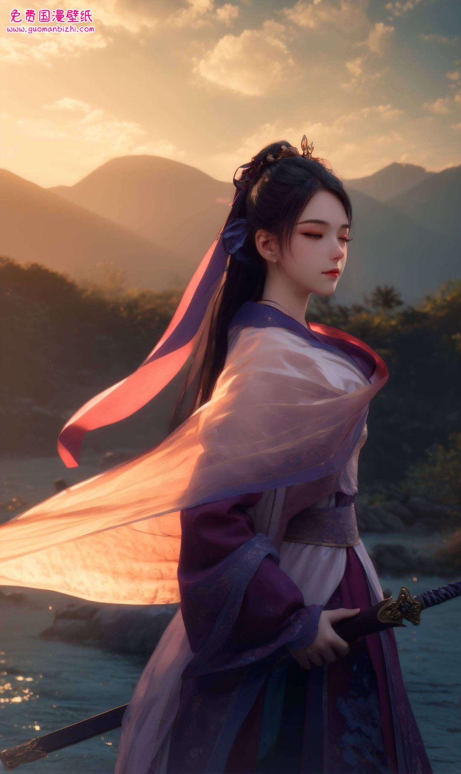 南宫夕儿高清背景图片——AI素材极简壁纸，安卓艺术壁纸精选集