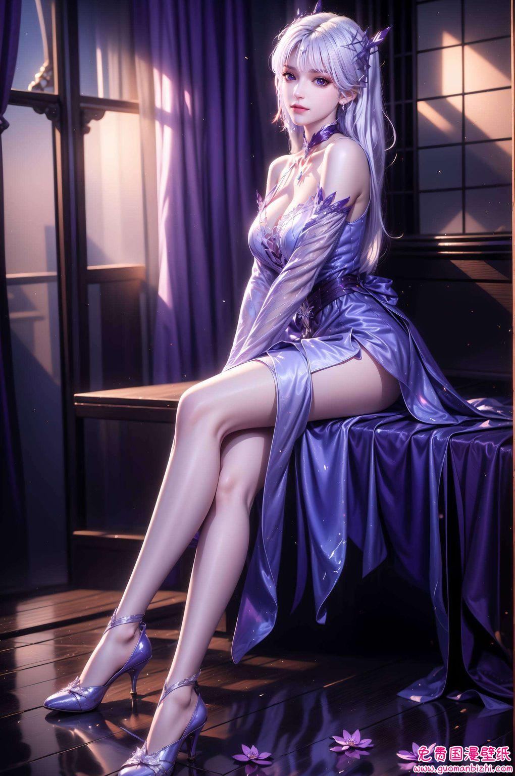 圣采儿48集图片壁纸高清——AI生成素材，动漫壁纸PC炫彩呈现。